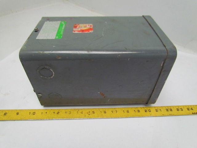 Sorgel Square D 2S1B Dry Transformer Single Phase 2KVA PRI 240x480V Sec 120x240V