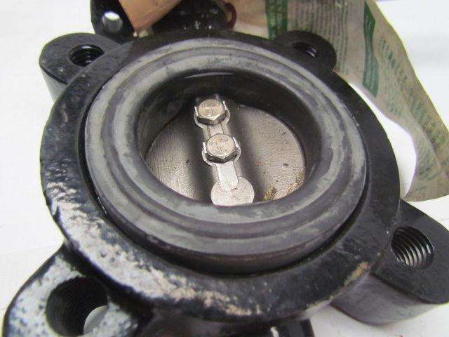 Sure Seal 2.5-522-822700H10 2-1/2" Butterfly Valve w/Handle Black Nitrile Seat