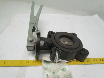Sure Seal 2.5-522-822515H10 Butterfly Valve 2-1/2" Steel Handle EPDM Seat
