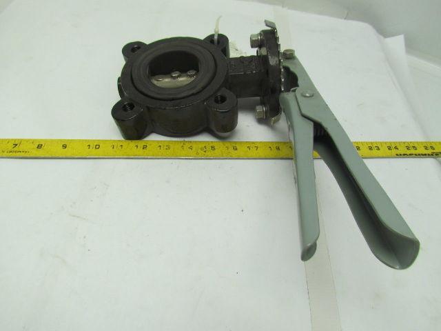 Sure Seal 2.5-522-822515H10 Butterfly Valve 2-1/2" Steel Handle EPDM Seat