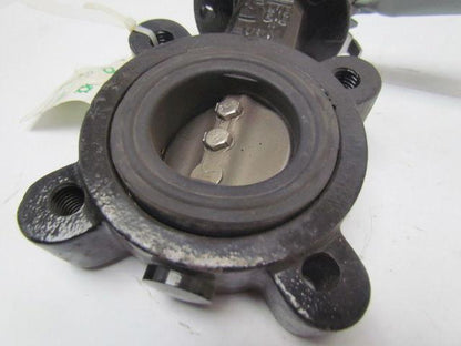 Sure Seal 2.5-522-822515H10 Butterfly Valve 2-1/2" Steel Handle EPDM Seat