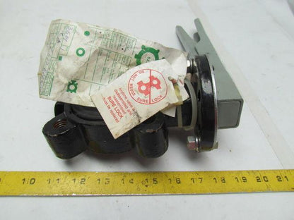Sure Seal 2-522-822515H10 2" Butterfly Valve Full Cut EPDM Seal Ductile Iron