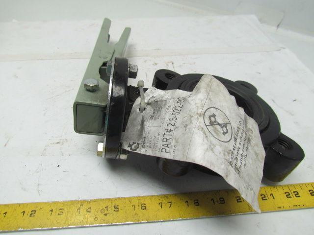Sure Seal 2.5-522-822700H 2.5" Butterfly Valve Full Cut Nitrile Black Seal