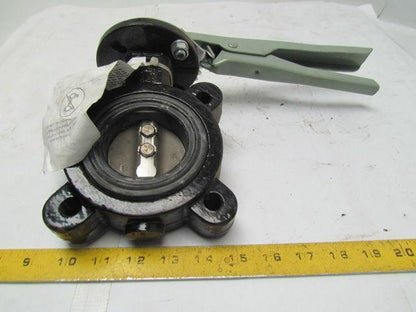 Sure Seal 2.5-522-822515H10 2.5" Butterfly Valve Full Cut EPDM Seal Ductile Iron