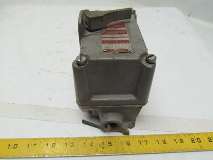 Killark FXS-8C Factory Sealed Tumbler Switch 15Amp 240/480VAC Hazardous Location