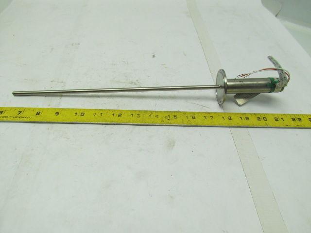 Burns 10227-01-0-1.5-12-3-3 Temperature Immersion Sensor Probe 3/16" Stainless
