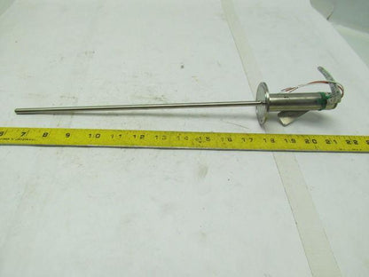 Burns 10227-01-0-1.5-12-3-3 Temperature Immersion Sensor Probe 3/16" Stainless