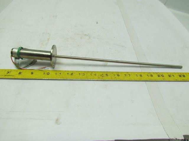 Burns 10227-01-0-1.5-12-3-3 Temperature Immersion Sensor Probe 3/16" Stainless