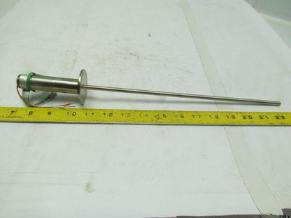 Burns 10227-01-0-1.5-12-3-3 Temperature Immersion Sensor Probe 3/16" Stainless