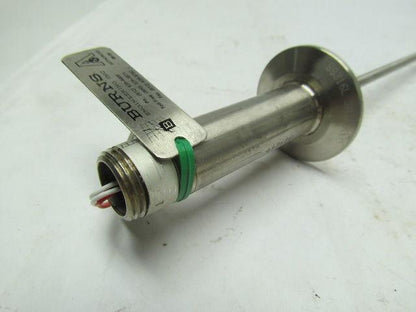 Burns 10227-01-0-1.5-12-3-3 Temperature Immersion Sensor Probe 3/16" Stainless