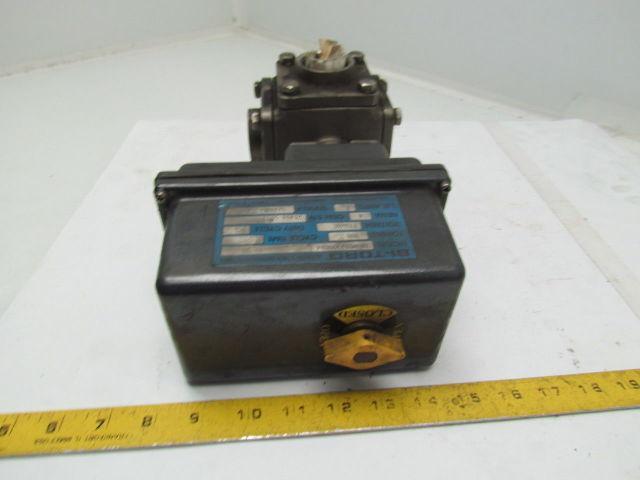 Bi-Torq IS3WT12300EA4 Actuator w/3 Way 1-1/4"NPT Valve 115VAC 300In/Lbs Torque