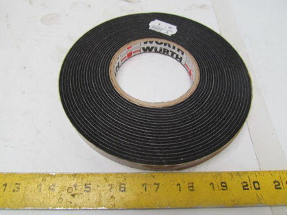 15mm X 15mm Pre-compressed Joint Sealing tape One-Sided Self Adhesive Black 44pc