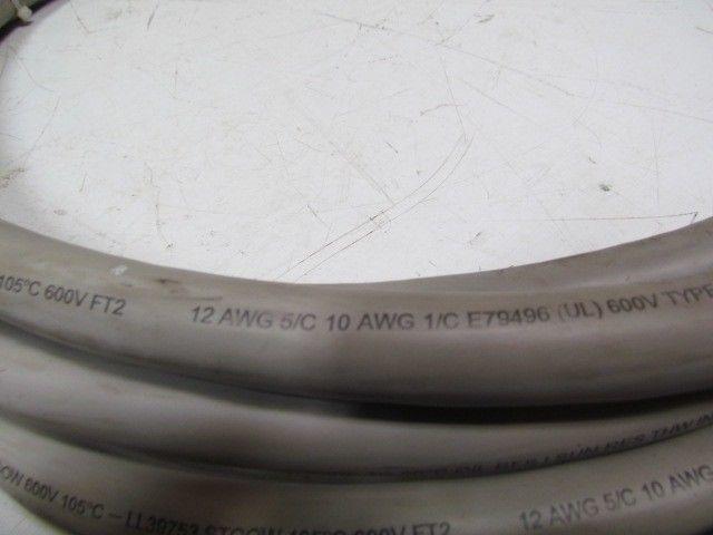 Hubbell PH2306PB025 25' Male/Female Double Ended Cable Assembly 20A 6 Pole 600V