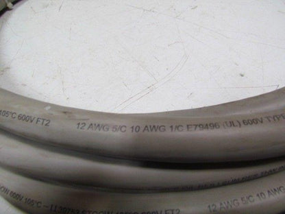 Hubbell PH2306PB025 25' Male/Female Double Ended Cable Assembly 20A 6 Pole 600V
