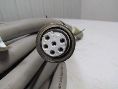 Hubbell PH2306PB050 50' Male/Female Double Ended Cable Assembly 20A 6 Pole 600V