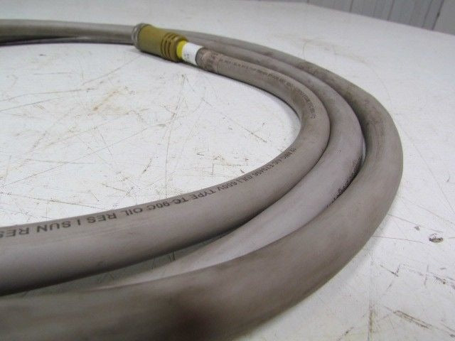 Hubbell PH2304PB010 10' Male/Female Double Ended Cable Assembly 20A 4 Pole 600V