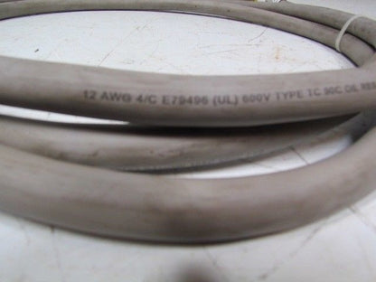 Hubbell PH2304PB010 10' Male/Female Double Ended Cable Assembly 20A 4 Pole 600V