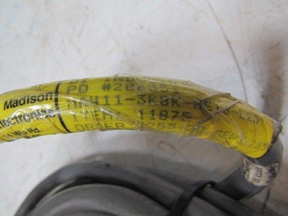 Madison Electric MA411-3K8K-ME16-L 25' Double Ended Cable Assembly 11 Pin