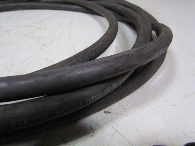 Madison Electric MA411-3K4K-MA16-L25 25' Double Ended Cable Assembly 11 Pin
