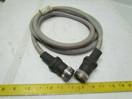 Testron T-13907-6CBL 12' Double End 8 Pin Male/Female Cable