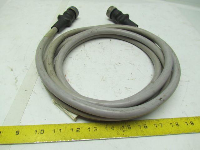 Testron T-13907-6CBL 12' Double End 8 Pin Male/Female Cable