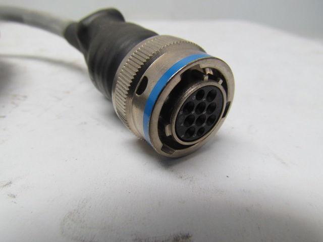Testron T-13073-2CBL 12' Double Ended 10 Pin Male/Female Cable