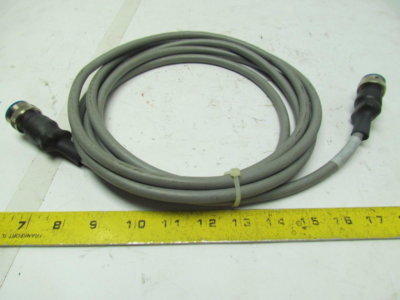 Testron T-13073-2CBL 12' Double Ended 10 Pin Male/Female Cable