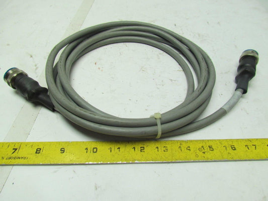 Testron T-13073-2CBL 12' Double Ended 10 Pin Male/Female Cable