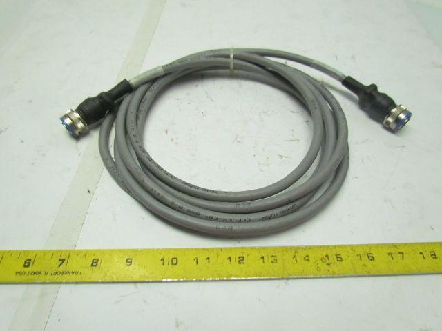 Testron T-13073-2CBL 12' Double Ended 10 Pin Male/Female Cable