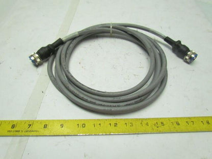 Testron T-13073-2CBL 12' Double Ended 10 Pin Male/Female Cable