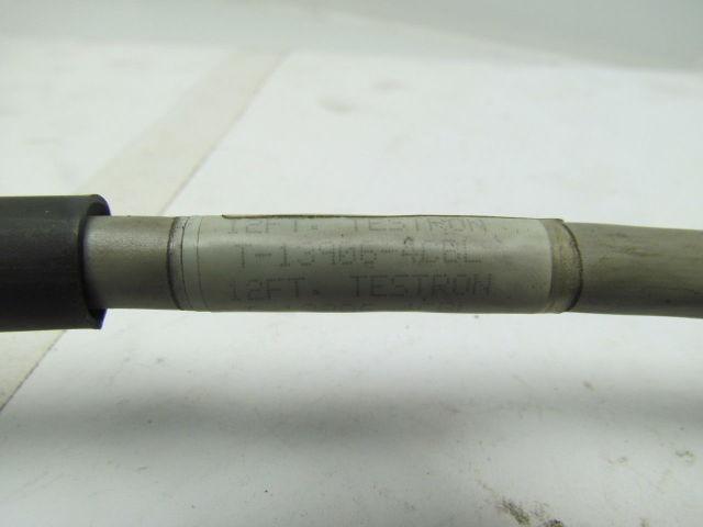 Testron T-13906-4CBL 12' Double Ended Male/Female 4 Pin Connector Cable