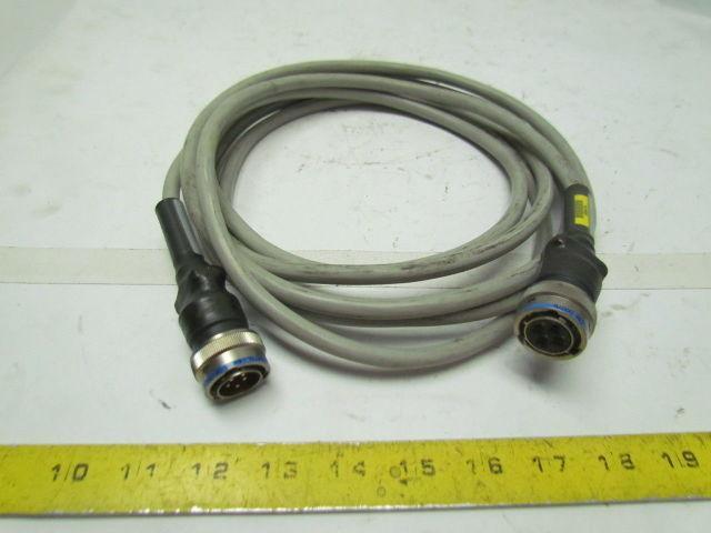 Testron T-17409-CBL 12' Double Ended 4 Pin Male/Female Connector Cable