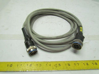 Testron T-17409-CBL 12' Double Ended 4 Pin Male/Female Connector Cable