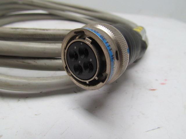 Testron T-17409-CBL 12' Double Ended 4 Pin Male/Female Connector Cable