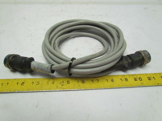 Testron T-13073-1C Double Ended 4 Pin Connector Cable Male/Female