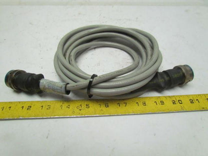 Testron T-13073-1C Double Ended 4 Pin Connector Cable Male/Female