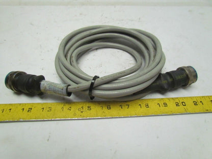 Testron T-13073-1C Double Ended 4 Pin Connector Cable Male/Female