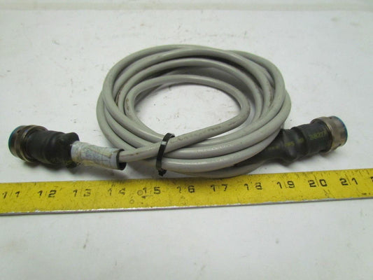 Testron T-13073-1C Double Ended 4 Pin Connector Cable Male/Female
