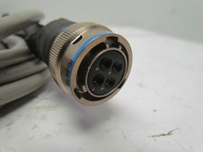 Testron T-13073-1C Double Ended 4 Pin Connector Cable Male/Female