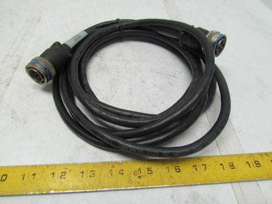 Testron T-17409-CBL 5 Pin Male 4 Pin Female Double Ended Cable Assembly