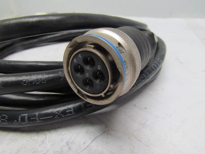 Testron T-17409-CBL 5 Pin Male 4 Pin Female Double Ended Cable Assembly