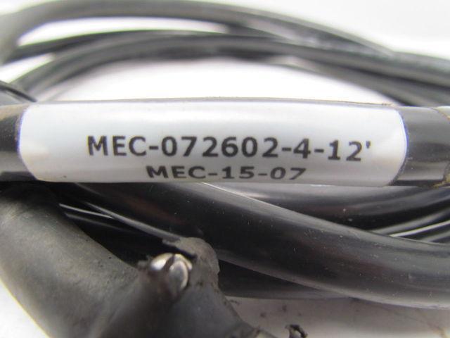 MEC-072602-4-12' 12' Double Ended Male/Female 10 Pin Cable Assembly