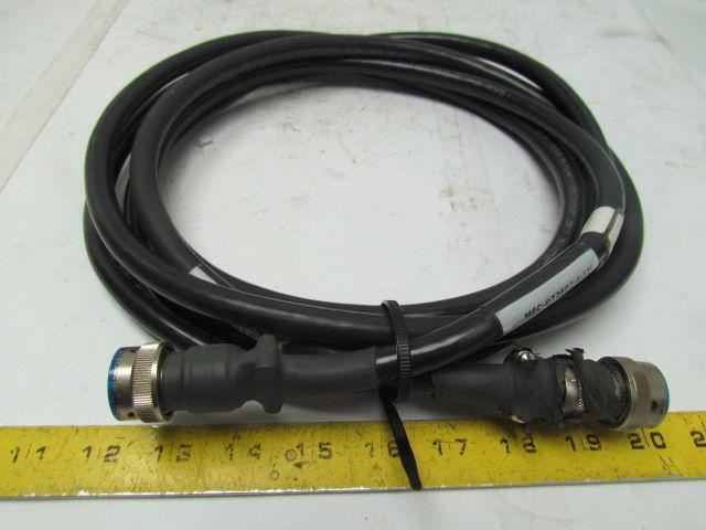 MEC-072602-4-12' 12' Double Ended Male/Female 10 Pin Cable Assembly