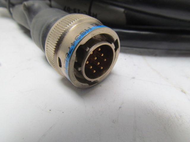 MEC-072602-4-12' 12' Double Ended Male/Female 10 Pin Cable Assembly