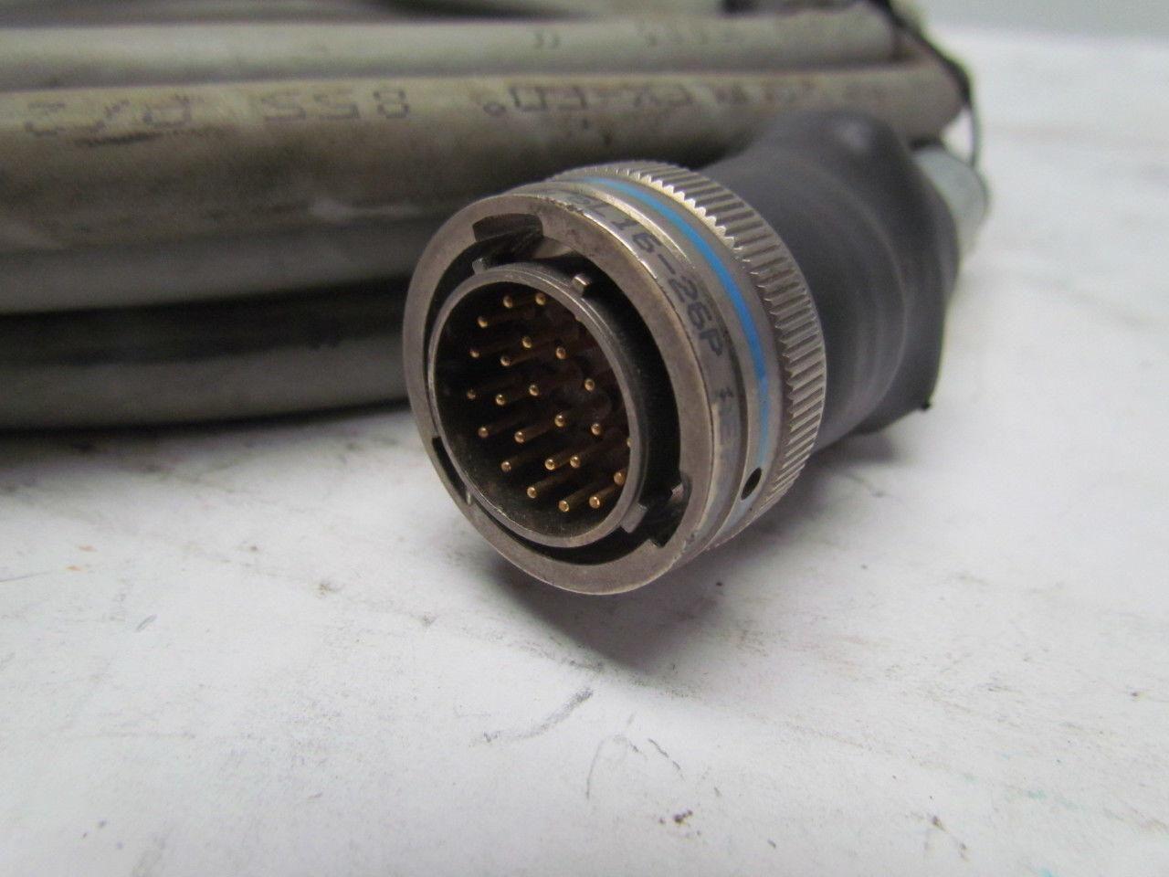 Testron T-16215-CBL-20 20' Double Ended 26 Pin Male/Female Cable Assembly