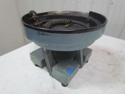 Parts Feeders DU150 Vibratory Parts Feeder 17" dia X 4" BowL 2 Rounds 7/8" 115V