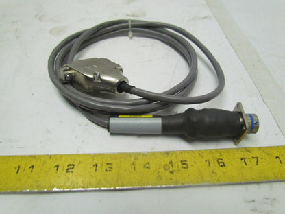 Testron T15840-1CBL-6 Cable Assembly 25 Pin Flat Male 6 Pin Female Round