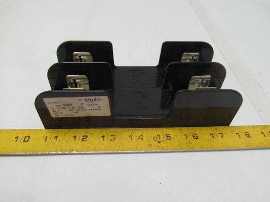 Gould 60317R Fuse Block/Holder 600V 30A Class R Fuse 2 Pole