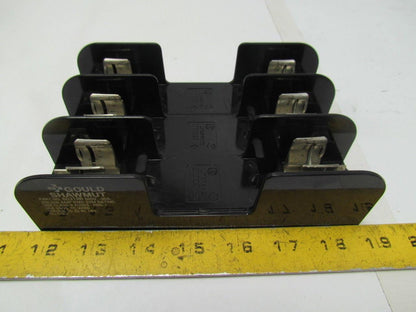 Gould 60318R Fuse Block/Holder 600V 30A Class R Fuse 3 Pole Lot of 3
