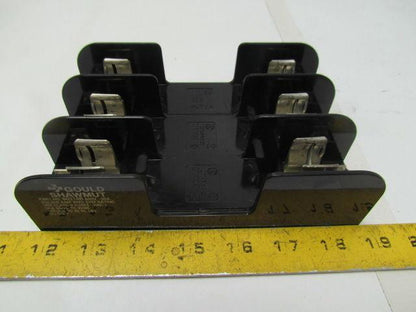 Gould 60318R Fuse Block/Holder 600V 30A Class R Fuse 3 Pole Lot of 3
